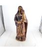 Virgin and Child 18th in Polychrome Wood
