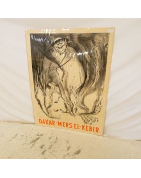 Large German Poster MERS EL KEBIR