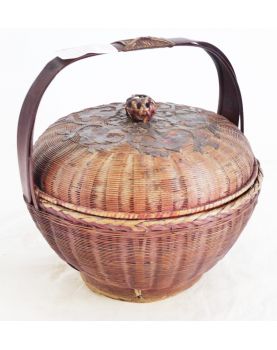 Chinese Wedding Basket One Handle