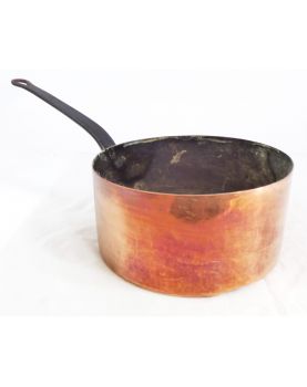 Large Copper Saucepan