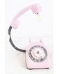 Pink Phone Lamp with Dial