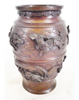 Vase Chinois en Bronze