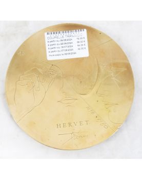 Coupelle Trémois en Bronze pour la Banque HERVET
