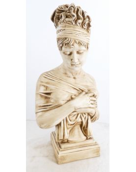 Large Earthenware Bust of a Woman
