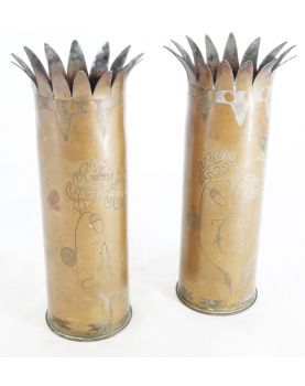 Pair of Carved Sockets