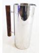 Stainless steel and wood pitcher DEGRENNES