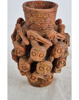 African Terracotta Vase
