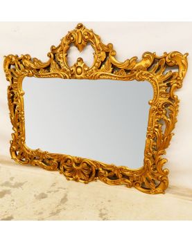 Ornate Golden Frame Mirror