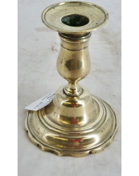 Small 18th Century Bronze Candlestick