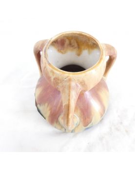 Vase with 3 Handles in Ceramic by METENIER