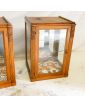 Pair of Art-Deco Showcases with Key