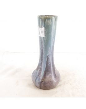 Flamed Ceramic Vase Signed LEBRET