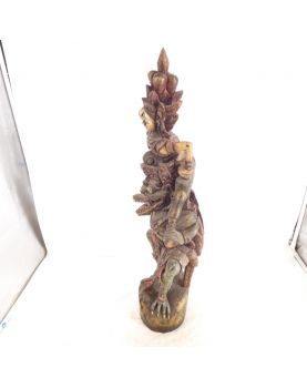 Large Wooden Statuette INDONESIA
