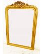Large Louis Philippe Mirror Golden Frame