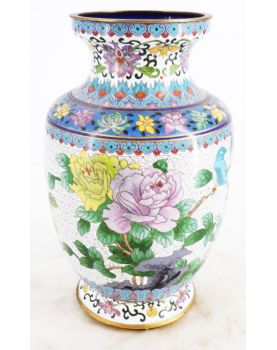 Asian Cloisonne Vase Without Base