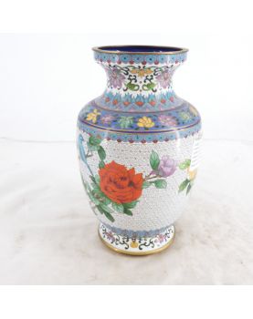 Vase Cloisonné Asiatique Sans Socle