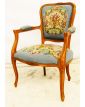 Fauteuil Cabriolet Assise Tapisserie